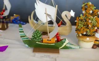 В КИЦ открылась праздничная выставка «Краски Нового года»
