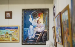 В Союзе художников открылась последняя выставка уходящего года