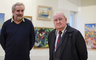 В Союзе художников открылась последняя выставка уходящего года