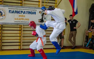В Севастополе состоялось открытое первенство по спортивной борьбе