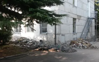 Детдом № 2 пострадал от нарушений при проведении строительных работ