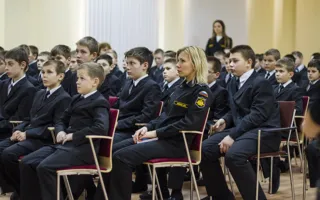 В кадетском училище состоялся патриотический «урок мужества»