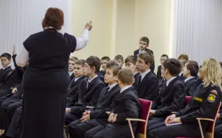 В кадетском училище состоялся патриотический «урок мужества»
