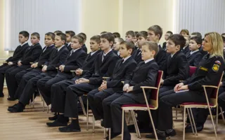 В кадетском училище состоялся патриотический «урок мужества»