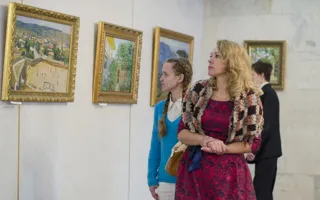 Выставка картин, посвящённая Дню защитника Отечества