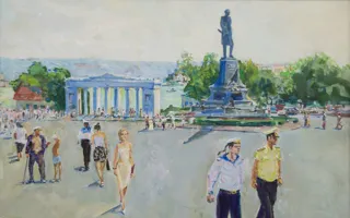 Выставка картин, посвящённая Дню защитника Отечества