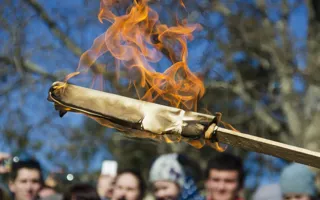 В Севастополе «проводили» Масленицу