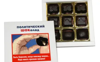 В России выпустили «Политическую коллекцию» шоколада 