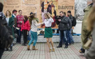 В Севастополе в День Святого Патрика состоялся «зелёный» парад