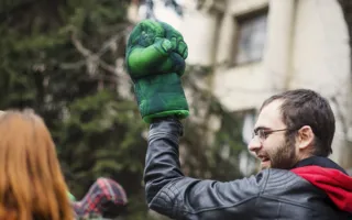В Севастополе в День Святого Патрика состоялся «зелёный» парад