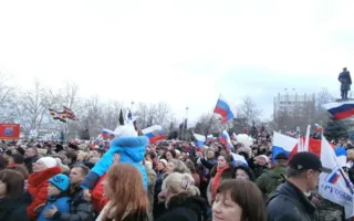 Севастополь отметил годовщину воссоединения с Россией