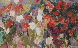 Открылась выставка картин «Цветы — фронтовикам»