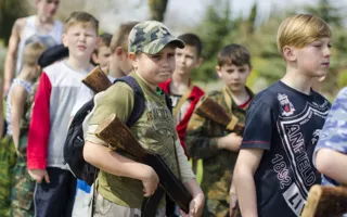 В Севастополе провели армейский марш-бросок