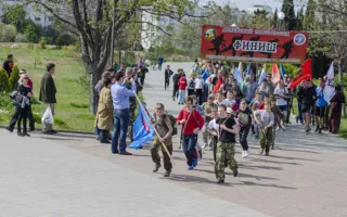 В Севастополе провели армейский марш-бросок