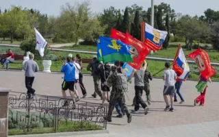 В Севастополе провели армейский марш-бросок