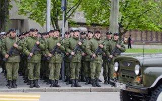 В Севастополе состоялась утренняя репетиция парада