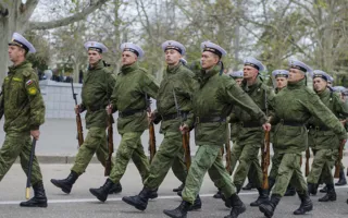 В Севастополе состоялась утренняя репетиция парада