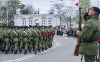 В Севастополе состоялась утренняя репетиция парада