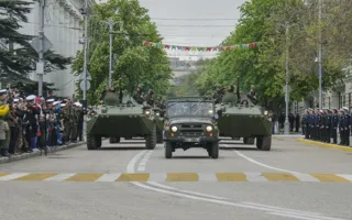 В Севастополе состоялась утренняя репетиция парада