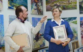 Открылась отчётная выставка весеннего пленэра «Аквамарин VIII»