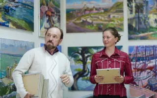 Открылась отчётная выставка весеннего пленэра «Аквамарин VIII»