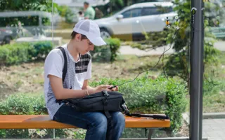 В Севастополе состоялось открытие «умной» остановки на Ушакова