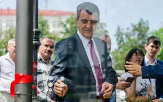 В Севастополе состоялось открытие «умной» остановки на Ушакова