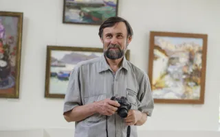 Александр Шадура представил на картинах «Любимый край»