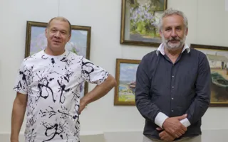Александр Шадура представил на картинах «Любимый край»