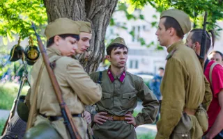 В Севастополе состоялся парад униформистов