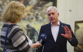 Выставка Василия Нестеренко «Мы — русские, с нами Бог!»