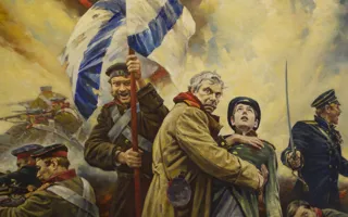 Выставка Василия Нестеренко «Мы — русские, с нами Бог!»