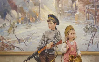 Выставка Василия Нестеренко «Мы — русские, с нами Бог!»