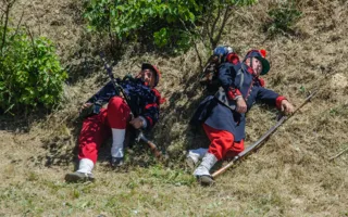 В День Исторического бульвара воссоздали бой за Севастополь