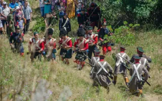 В День Исторического бульвара воссоздали бой за Севастополь