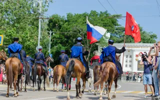 В Севастополе завершился конный переход казаков юга России