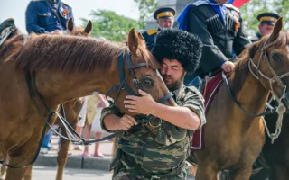 В Севастополе завершился конный переход казаков юга России
