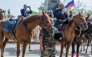 В Севастополе завершился конный переход казаков юга России