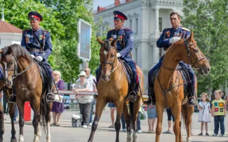 В Севастополе завершился конный переход казаков юга России