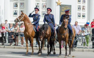 В Севастополе завершился конный переход казаков юга России