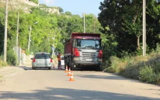 В Севастополе начался ремонт главного городского выезда