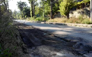 В Севастополе начался ремонт главного городского выезда