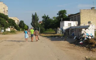 Крымский курортный посёлок утопает в мусоре