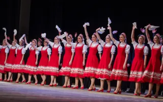 В Севастополе выступил ансамбль народного танца имени Моисеева