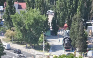В Севастополе «поплыл» памятник бронепоезду «Железняков»