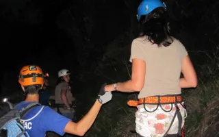 В крымских горах «теряются» туристы 