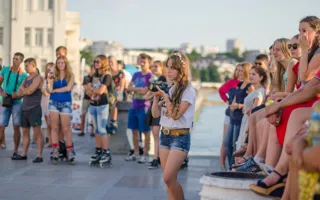 В Севастополе отметили всемирный день поцелуя