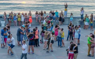 В Севастополе отметили всемирный день поцелуя