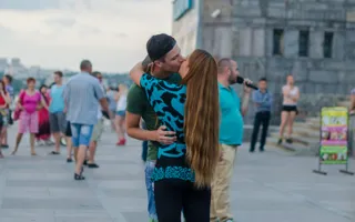 В Севастополе отметили всемирный день поцелуя