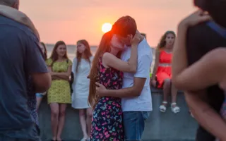 В Севастополе отметили всемирный день поцелуя